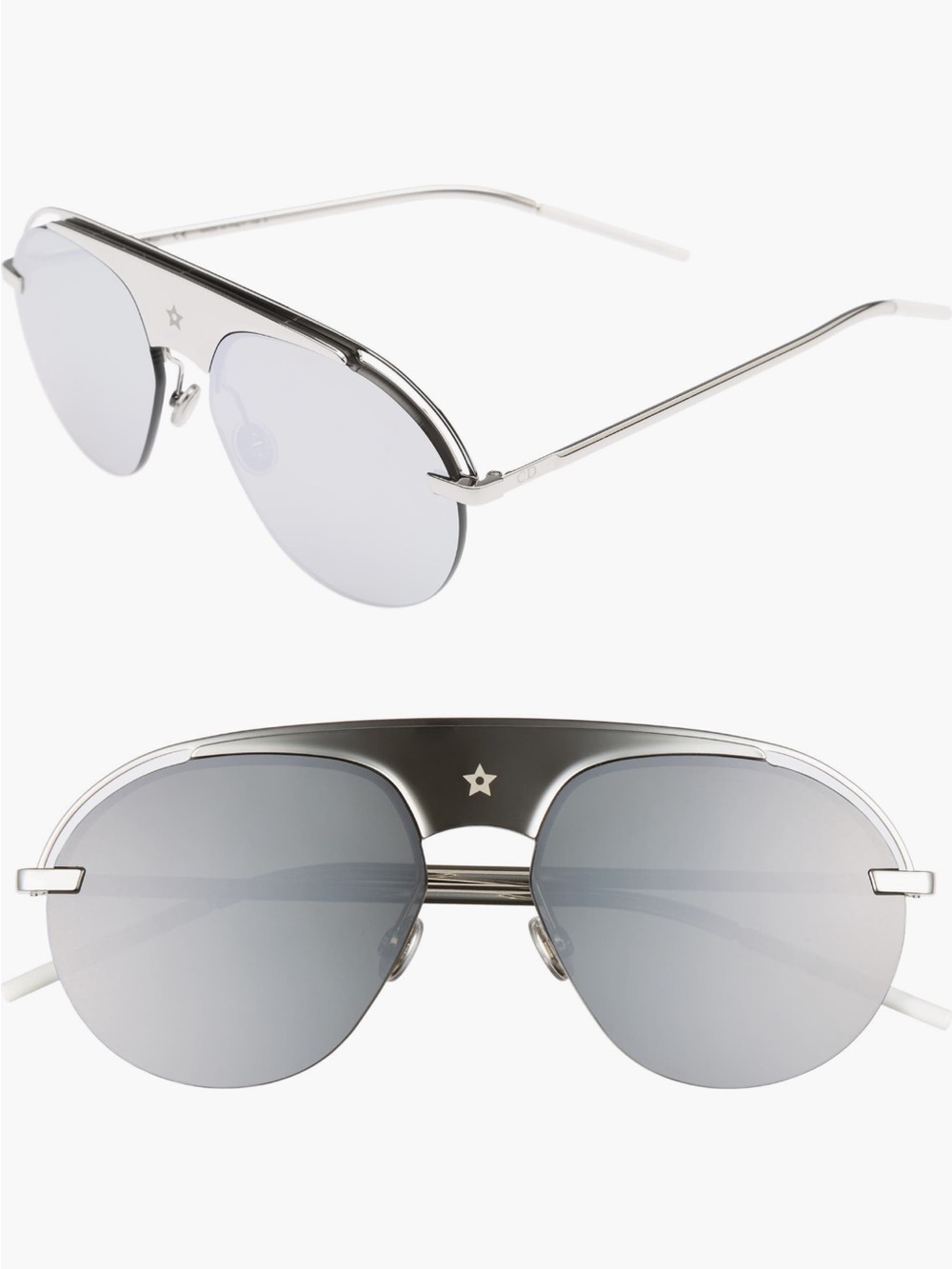 🔥🔥🔥DIOR Women’s 15mm Diorevols Metal Aviator Sunglasses